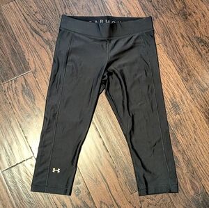 Under Armour Black Workout Capri Pants
